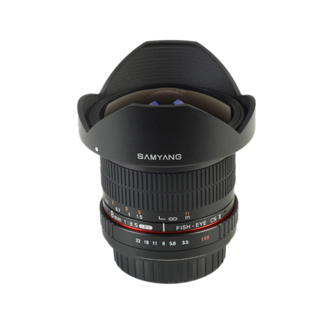 Actual product image Samyang 8mm f/3.5 Asph IF MC Fisheye CSII DH, Canon EF (Canon EF-S, APS-C / DX)