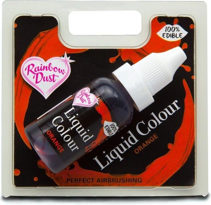 Produktbild Rainbowdust Airbrush-Farbe Orange (16 ml)