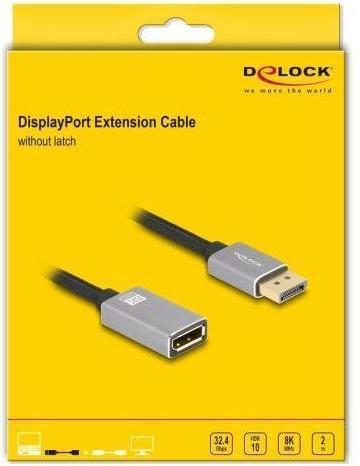 Image du produit Delock DisplayPort - DisplayPort (2 m, DisplayPort, 1.4)