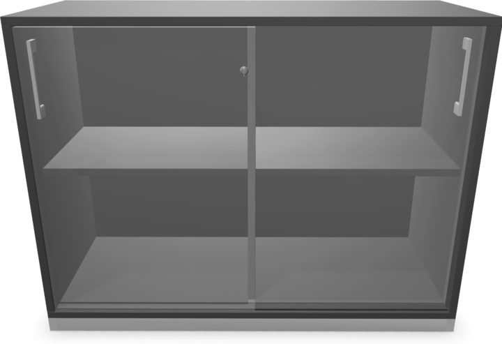 Image du produit Narbutas Choice Armoire à portes coulissantes (100 x 40 x 76 cm)