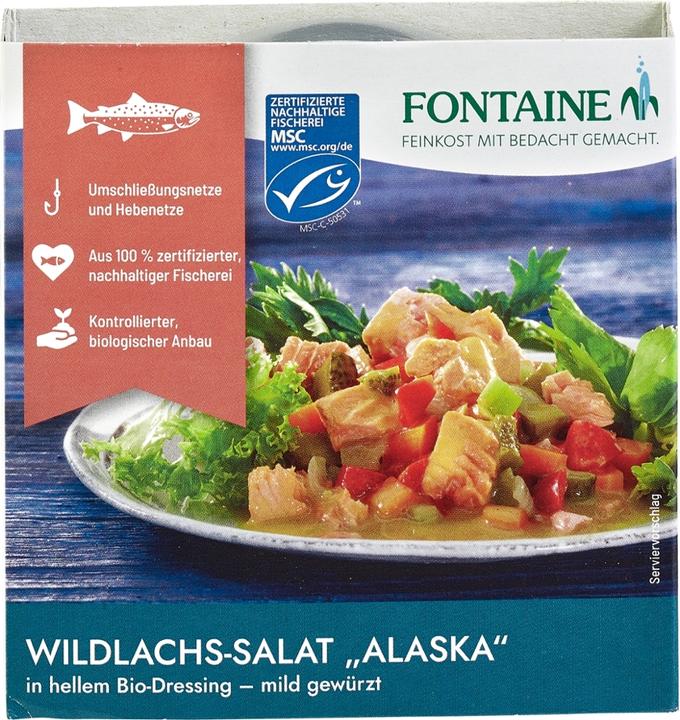 L'Esprit de la Fontaine Insalata di salmone selvaggio "Alaska" (MSC) (200 g)