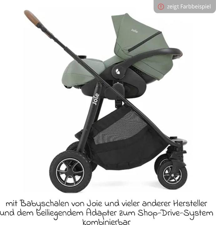 Actual product image Joie 2in1 Kombi-Kinderwagen-Set Versatrax bis (0 Months - 4 years)