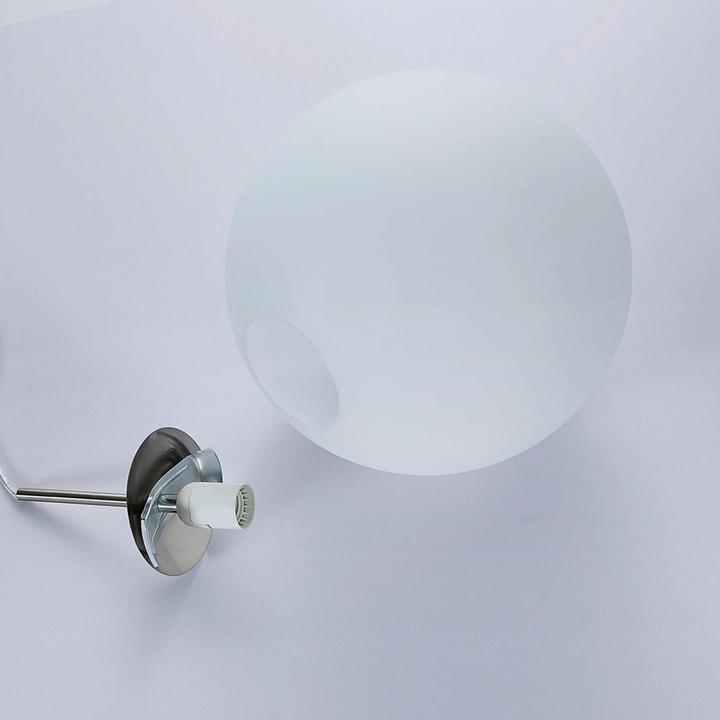 Produktbild Lindby Marike Pendelleuchte Ø35 Opal/Nickel (E27)