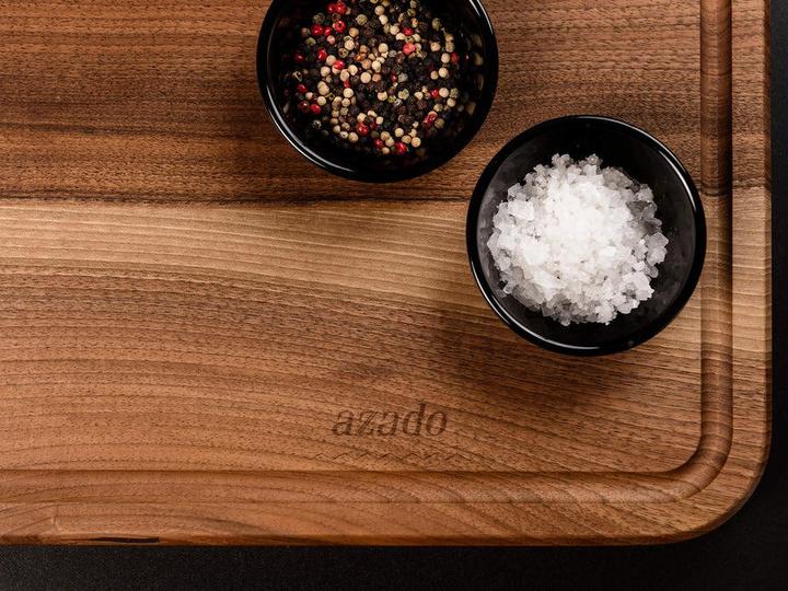 Actual product image Azado Solid chopping board with juice groove