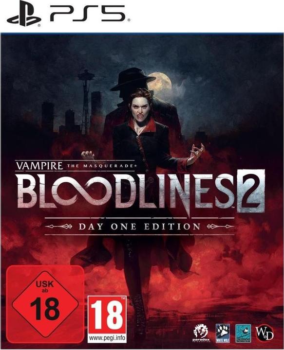 Produktbild Paradox Interactive Vampire: The Masquerade - Bloodlines 2 - Day One Edition (PS5, DE)