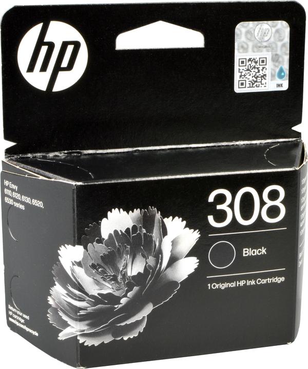 Produktbild HP 7FP21UE#CE1 308 Envy Tinte black 160 (BK)