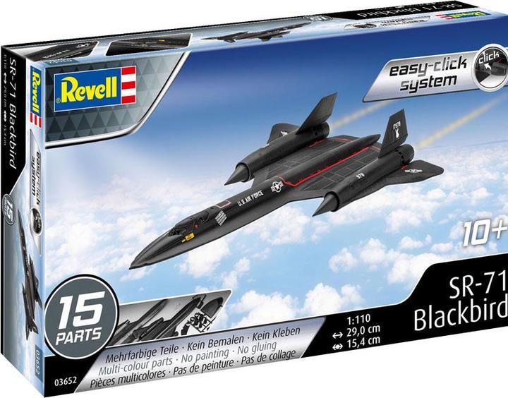 Actual product image Revell MS SR-71 Blackbird