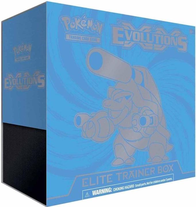 Produktbild Pokémon Elite Trainerbox XY Evolutions Turtok (Englisch, Elite / Top Trainer Box)