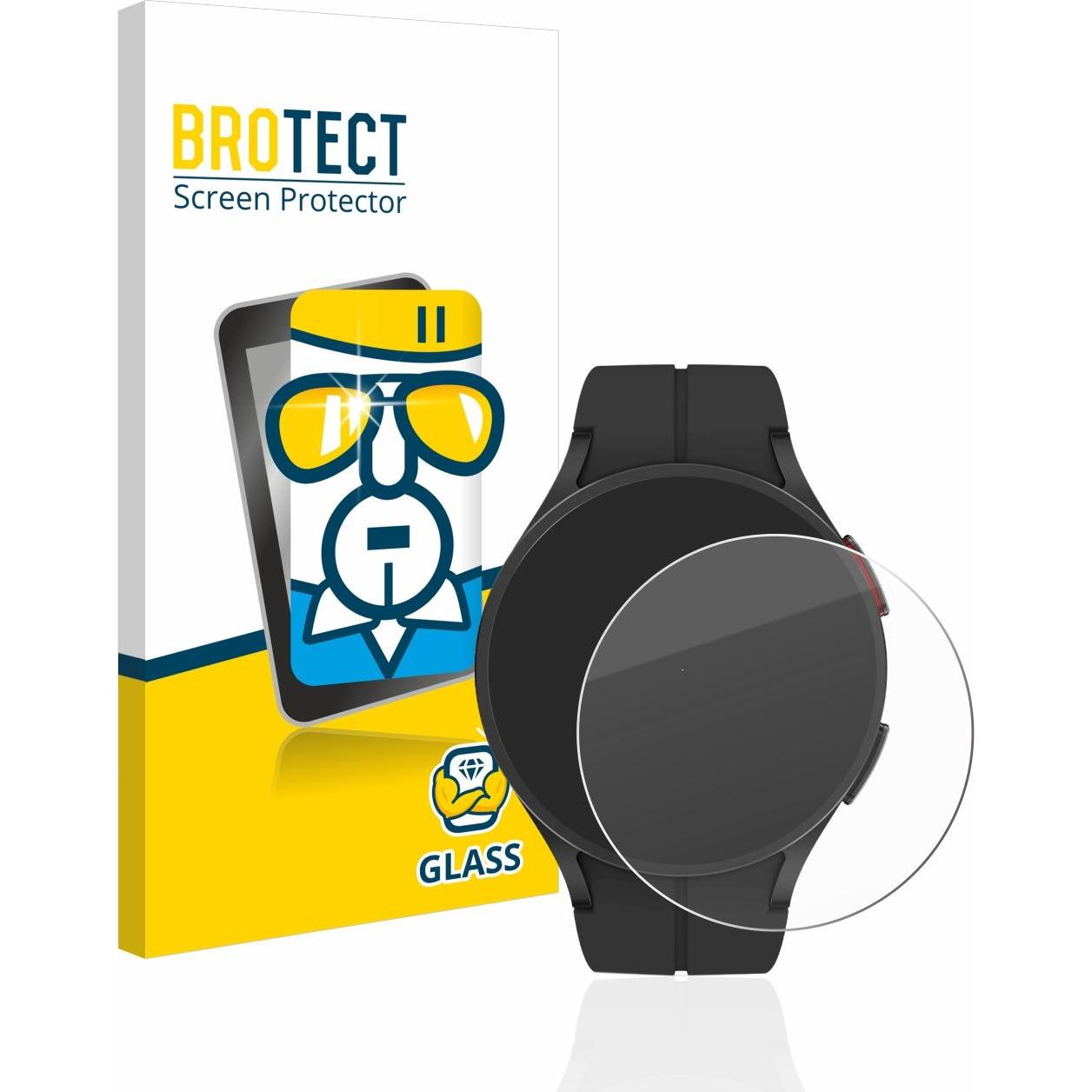 Thumbnail - BROTECT Panzerglas Hartglas Displayschutz, Smartwatch Schutzfolie, Transparent