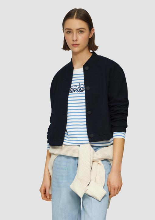 Produktbild S.Oliver Indoor-Jacke Strukturierter Blouson im Relaxed Fit (46)