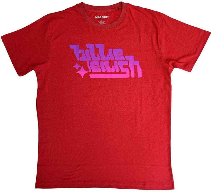 Actual product image Billie Eilish Purple Logo (XXL)