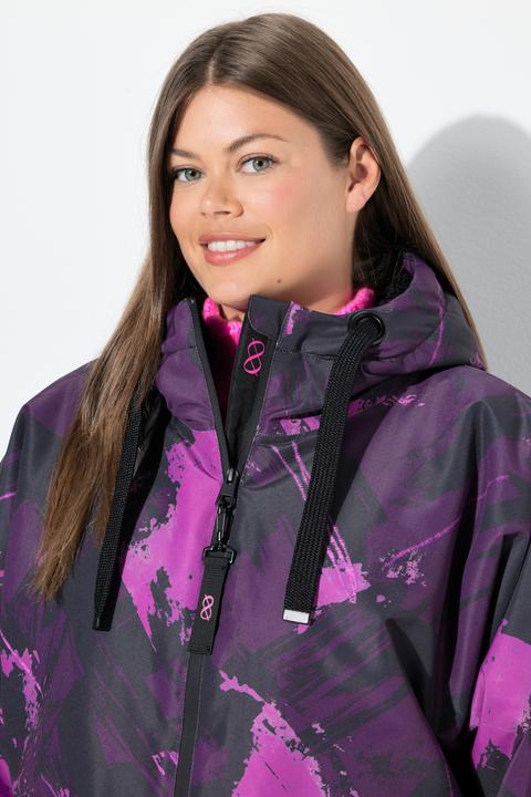 Produktbild Laurasøn Funktionsmantel mit Druck, oversized, Teddyfutter, Kapuze