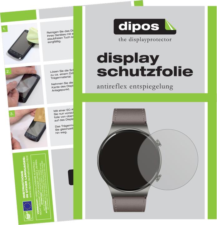 Actual product image Dipos Screen Protector Anti-Glare (Huawei Watch GT 2 Pro)