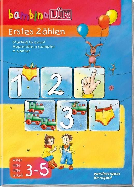 Produktbild Erstes Zählen (Deutsch, Martina Spanka, Michael Junga, 2004)
