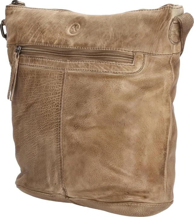 Produktbild Hide & Stitches Paint Rock Schoudertas - Zand - 100% Leer