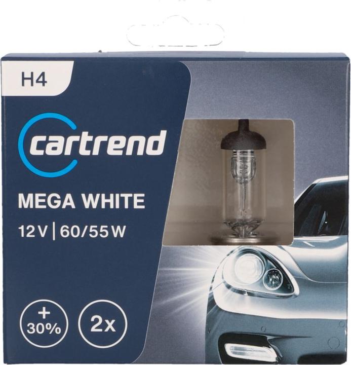 Actual product image Unitec Halogen lamp Xenon Mega White (H4)