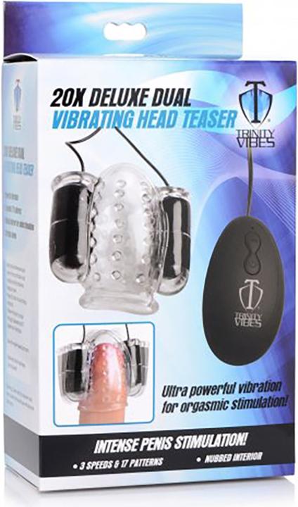 Produktbild Pipedream 20X Deluxe Dual Vibrating Head Teaser