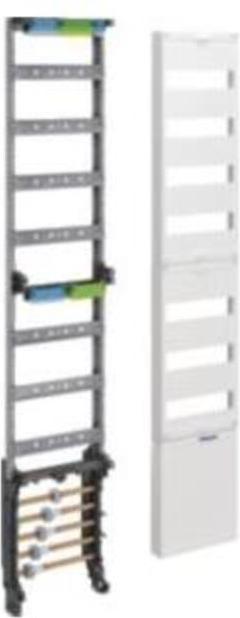 Produktbild Hager Verteilerfeld universZ ZH53XS 1350mm 7rh SaS 5p Klem. PE/N waagerecht