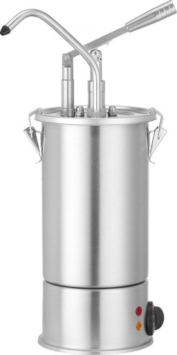 Image du produit Hendi -Chauffe-sauce en acier inoxydable de 1 litre avec distributeur, V/W,(H)mm