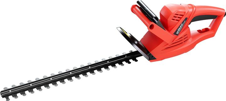Actual product image Wiltec XPOtool Electric Hedge Trimmer 520W with 450mm Cutting Length, Quick-stop Brake, and Hand Protection (Electrical connection)