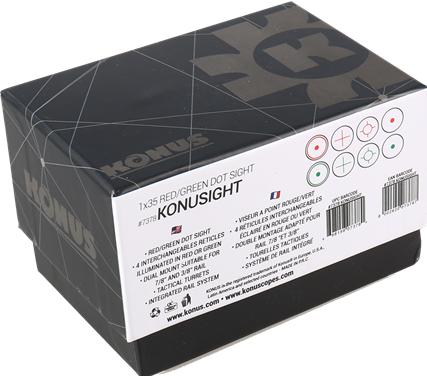 Produktbild Konus Red Dot Zielfernrohr Konusight Tactical