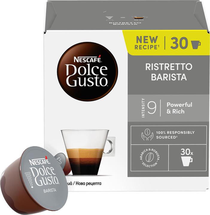 Nescafé Dolce Gusto Kaffeekapseln Dolce Gusto Ristretto Barista 30 Stück (30 x Port.)