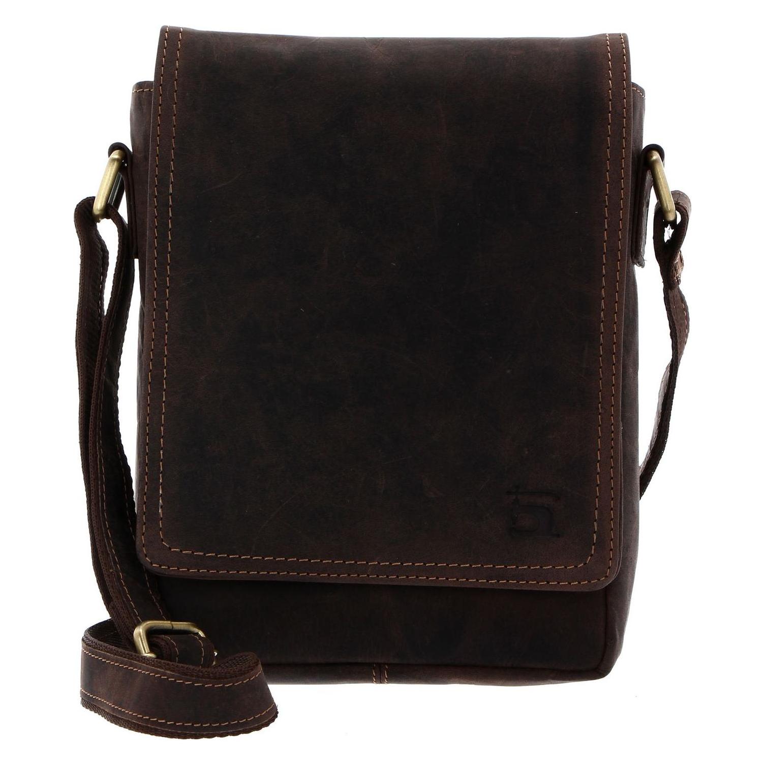H.I.S., Unisex, Handtasche, Crossover Bag, Braun