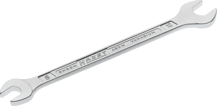 Produktbild HAZET Doppel-Maulschlüssel 450N-8X10 ∙ Aussen Sechskant Profil ∙ 8 x 10 mm
