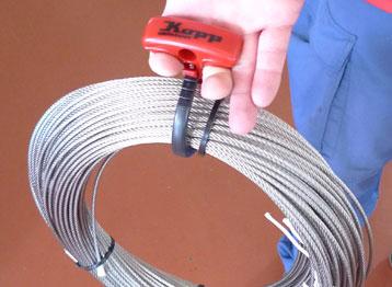 Produktbild Kopp Kabeltragehilfe Schwarz, Rot 3