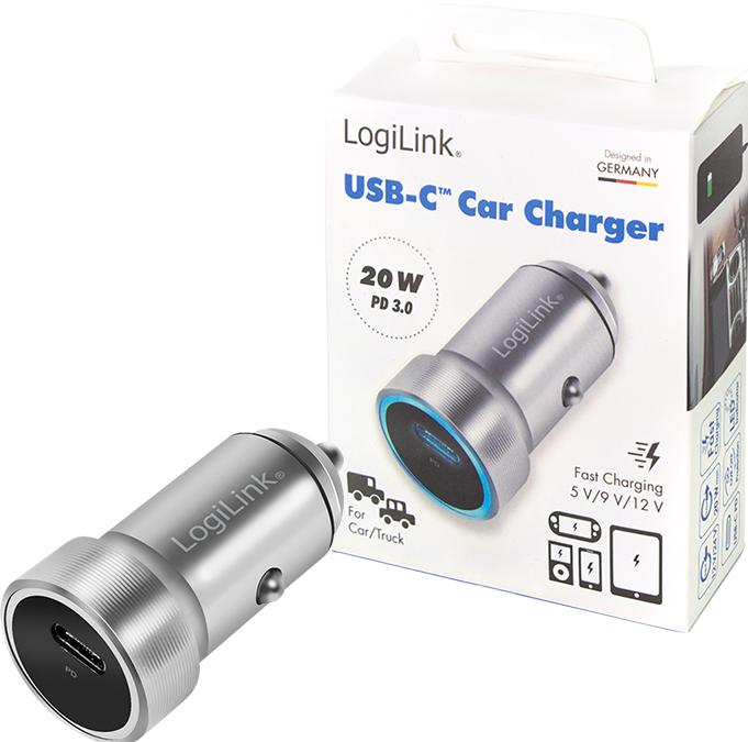 Produktbild LogiLink Auto-Netzteil