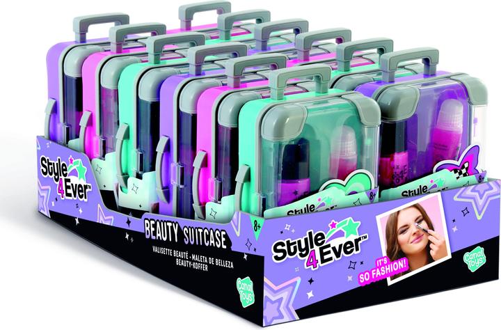 Actual product image Canal Toys Style 4 Ever OFG 309- Mini beauty trolley make-up set for girls, cosmetic toy with