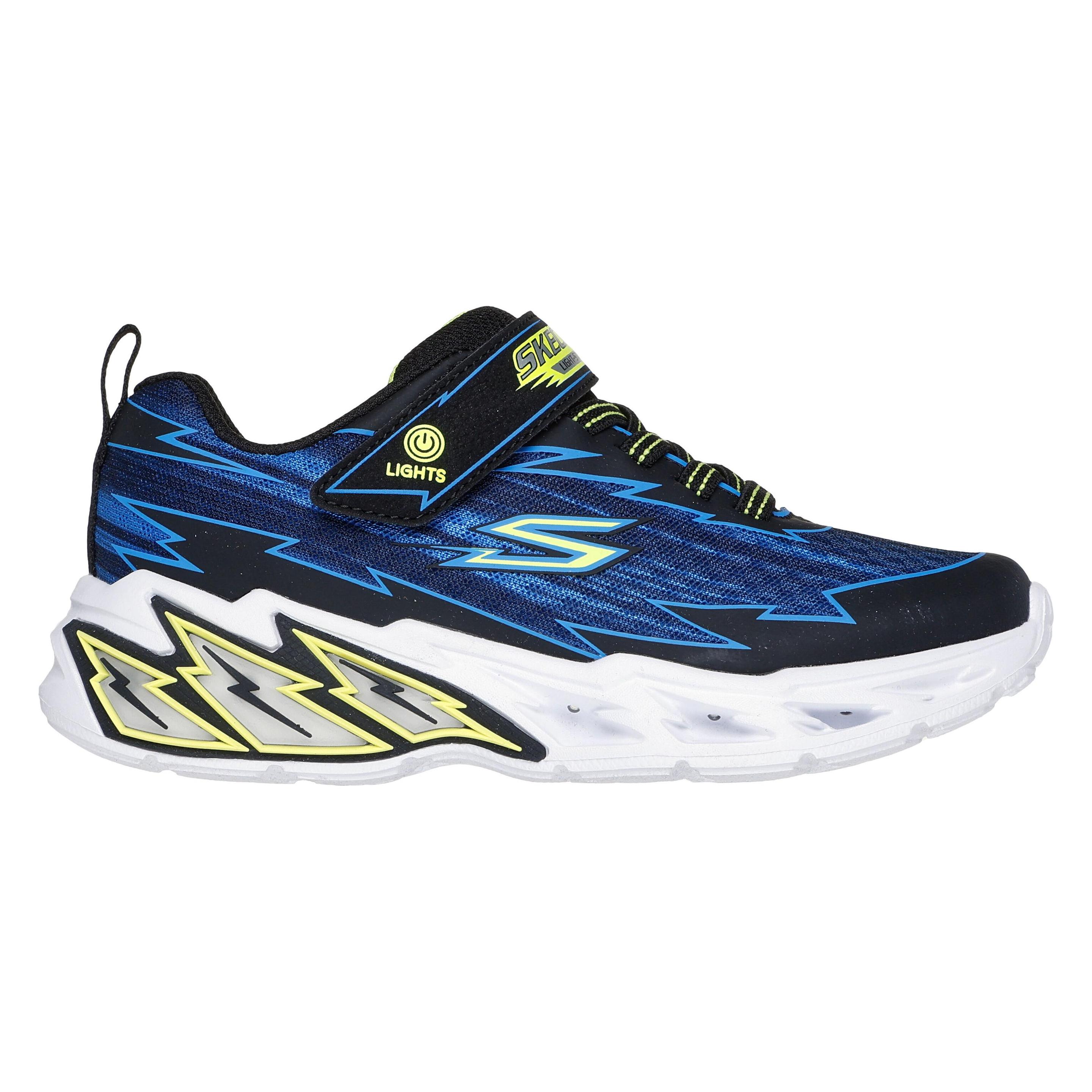 Skechers, Jongens, Sneakers, Sneakers Voor Kinderen Light Storm 2.0, Zwart, Blauw, (33)