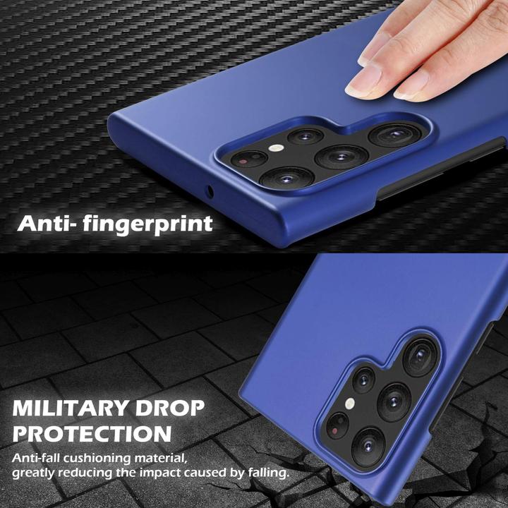 Produktbild Cadorabo HC Matt Metall Hülle (Samsung Galaxy S22 Ultra)