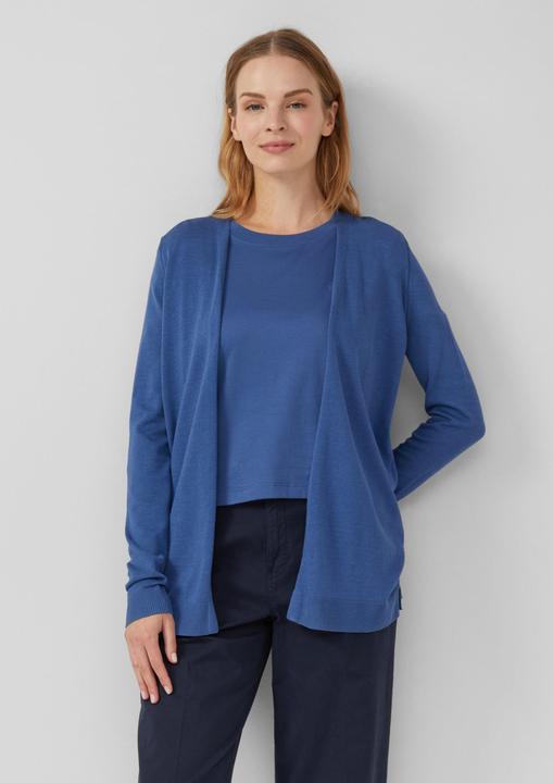 Produktbild s.Oliver Strickjacke Cardigan aus Viskose-Baumwoll-Mix (42)