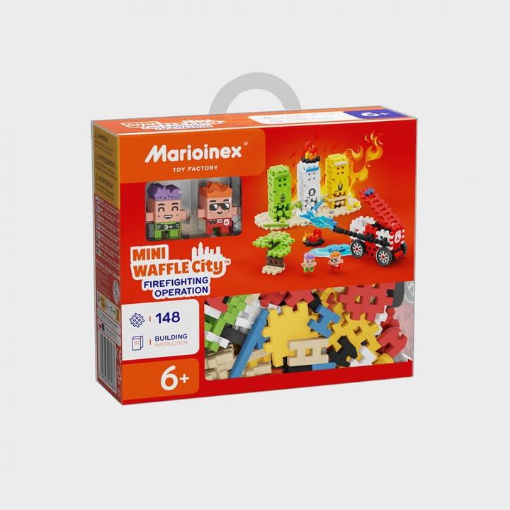 Actual product image No Name Bricks Waffles Mini Firefighter Action148el 06286