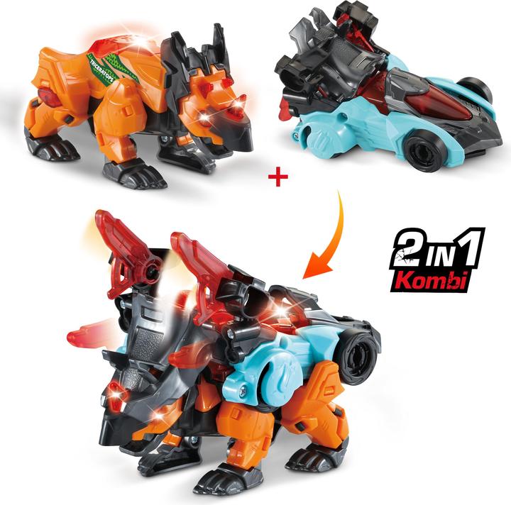 Produktbild VTech Petis Switch & Go Dinos Combo (differents models) (Französisch, 3 - 8 Jahre)