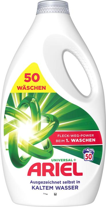 Actual product image Ariel Universal+ (50 Washing cycles, Liquid detergent)