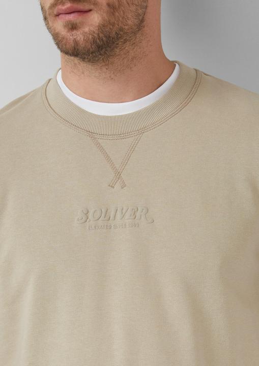 Produktbild s.Oliver Sweatshirt Sweatshirt mit Logo-Artwork (S)
