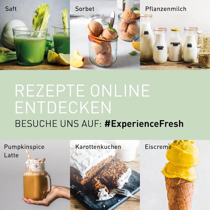 Image du produit Panasonic MJ-L500S Slow Juicer mit 2 Einsätzen