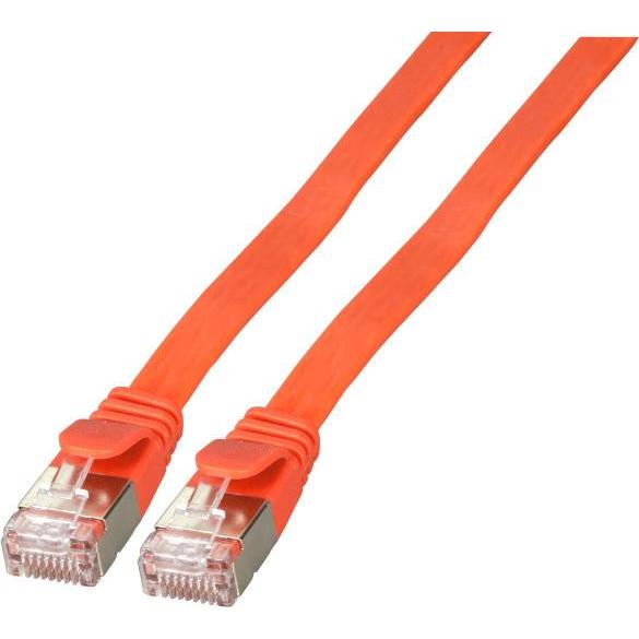 EFB Elektronik Flachpatchkabel U/FTP, Cat., PVC (U/FTP, CAT6a, 5 m), Netzwerkkabel