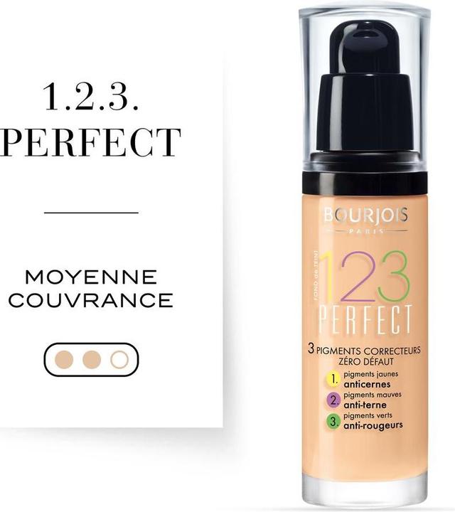 Actual product image Bourjois 123 Perfect (54 Beige)