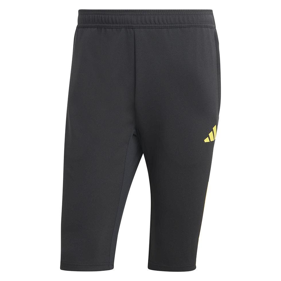 Adidas, Mannen, Sportbroek, Tiro 23 Wedstrijd Trainingsshort Half Heren Zwart IC4568 (M) (M), Zwart