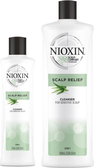 Actual product image Nioxin - Scalp Relief Cleanser (1000 ml, Liquid shampoo)