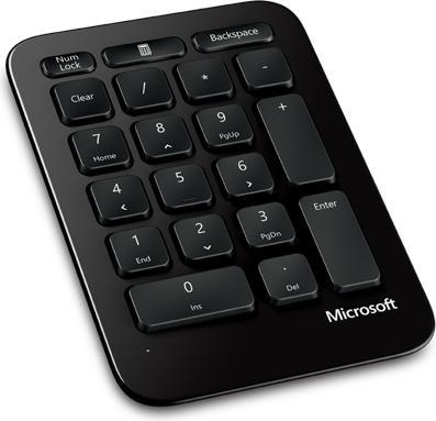 Productafbeelding Microsoft L5V-00013 USB QWERTY-toetsenbord Zwart (IT, Draadloze)