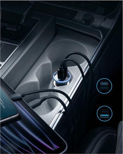 Produktbild Anker 325 1A1C 53W PD Car Charger