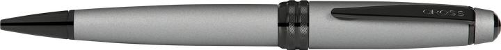 Image du produit Cross Stylo à bille Bailey gris mat, finitions PVD noir (Gris mat avec noir, 1 x)