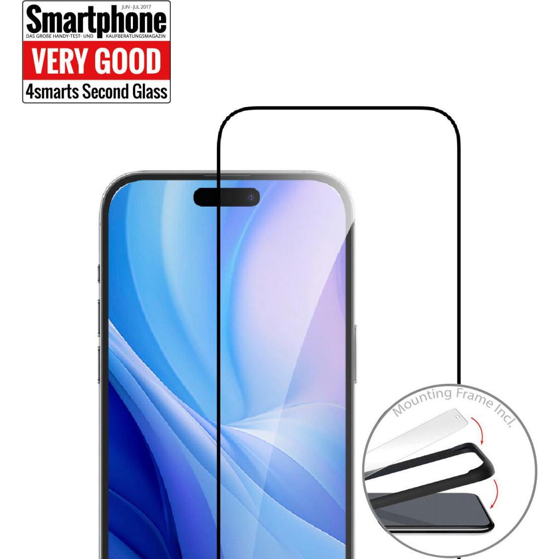 Thumbnail - 4smarts Second Glass (1 Stück, Apple iPhone 16 Pro Max), Smartphone Schutzfolie, Transparent