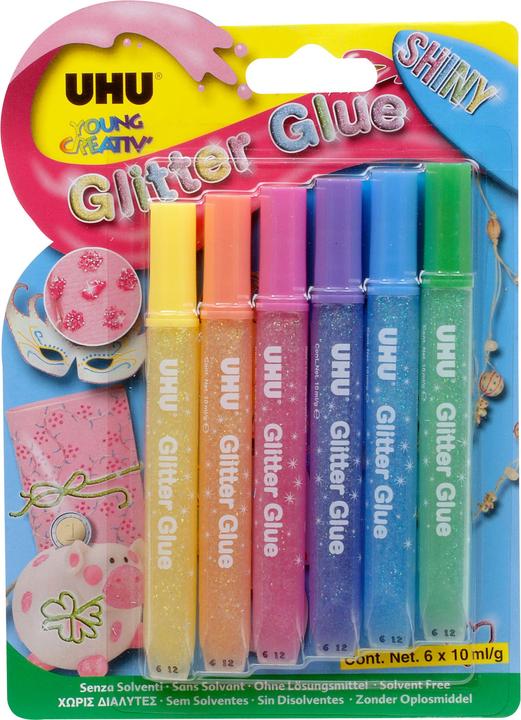 UHU Glitzerklebstifte (100 g, 10 ml)