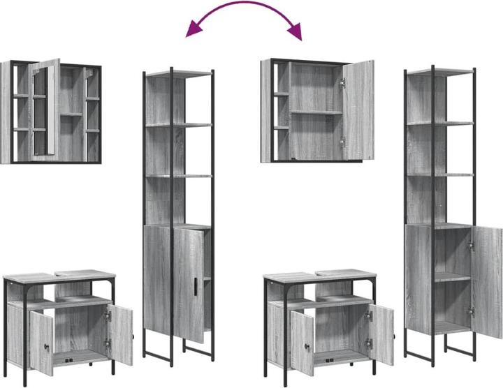 Produktbild vidaXL Badmöbel Set