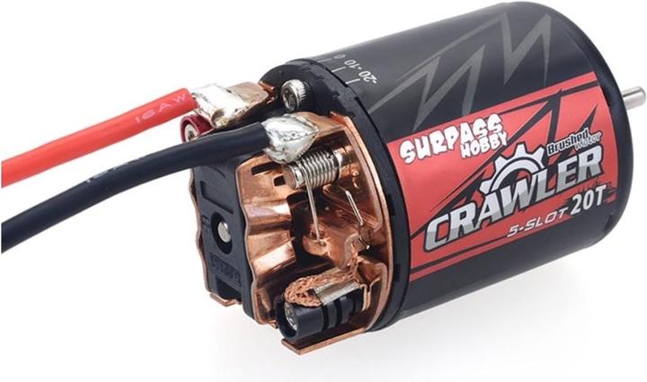 Image du produit Surpass Hobby Brushed Motor Surpass Crawler 540 20T 5-Slot, 11100 RPM